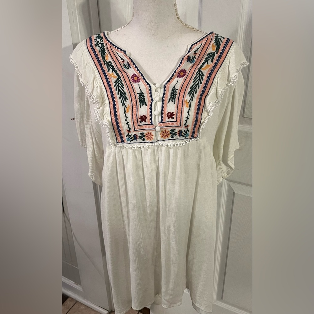 Umgee Boho Short Dress